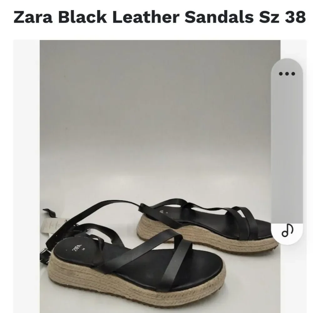 Zara nwt black